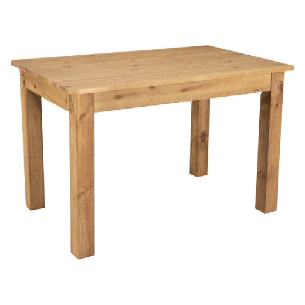 Flash Furniture XA-F-46X30-LN-GG Hercules Series Farm Dining Table 46"W X 30"D X 29-1/2"H