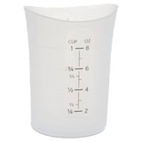 JB Prince U125 ISi Flex-it Measuring Cup 1 Cup (8 Oz. ) Capacity 2-1/2" Dia. X 4-1/4"H