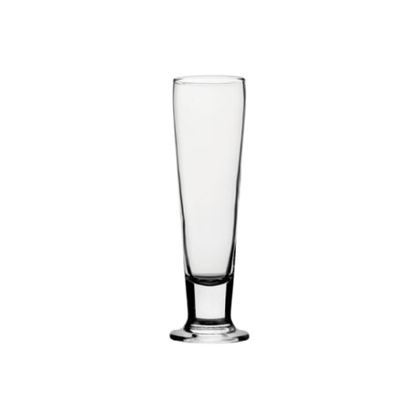 Steelite P41099 Tall Beer Glass 14 1/2 Oz. (H 9-1/4" M 3" T 2-5/8" B 3") Soda Lime