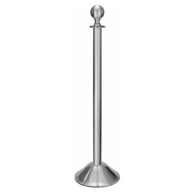 Forbes Industries 2734 Traditional Series Post Classic Design Brushed Stainless Steel