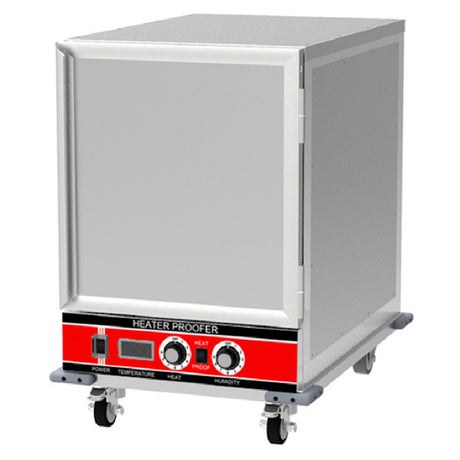 BevLes Company HPIS-3414 Heated Proofer & Holding Cabinet Mobile Half Height