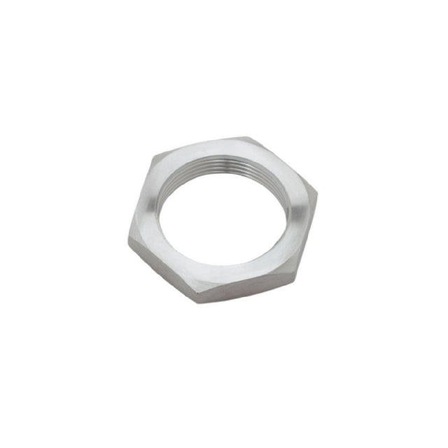 T&S Brass S020655-20 Stainless Steel Hex Locknut With M32x1.5 Female Thread.