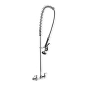 Steel Works Stainless SWPRS-W8LL Pre-Rinse Faucet Wall Mount 8" Center