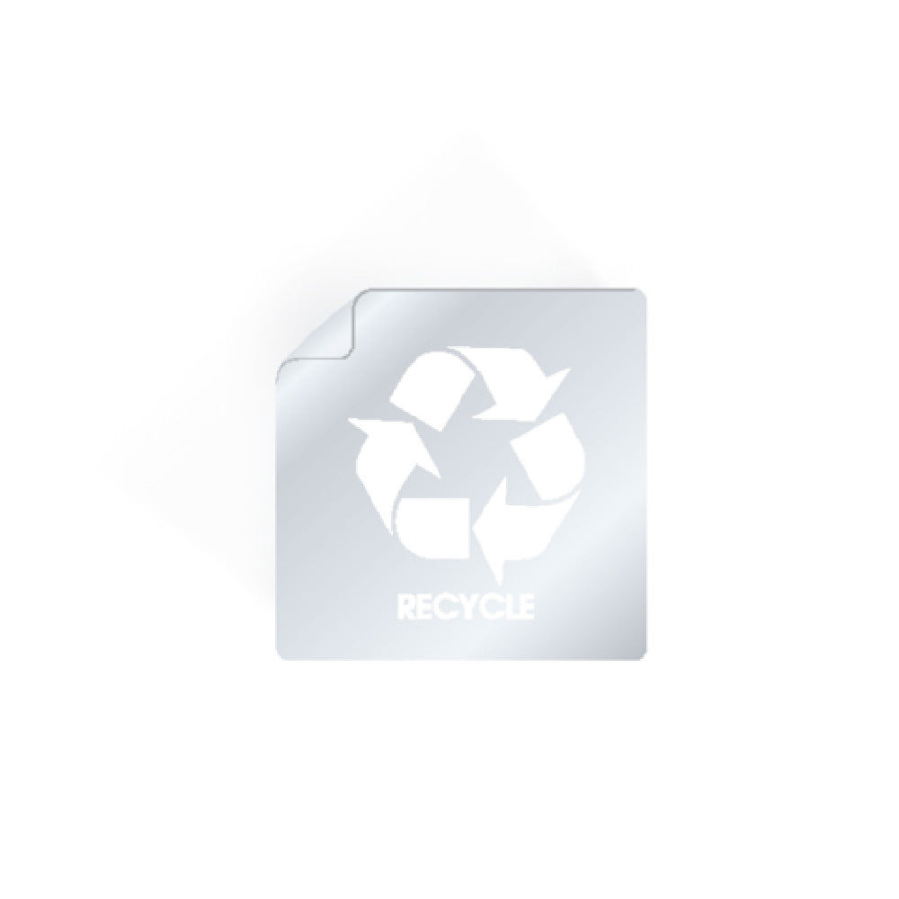FOH RWL017CLM94 Recycle Label 1.5"W X 1.5"D X 0"H Square