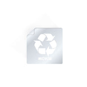 FOH RWL017CLM94 Recycle Label 1.5"W X 1.5"D X 0"H Square