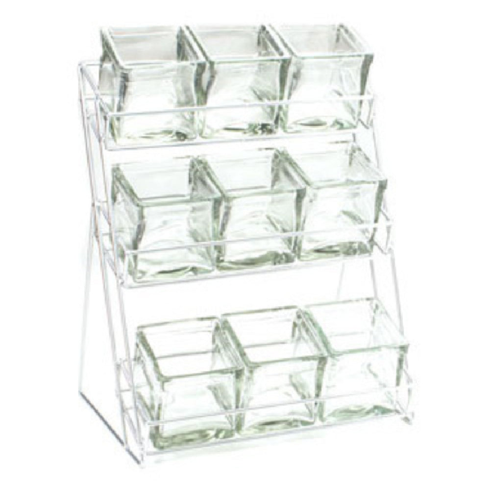 Cal Mil 1812-39 Jar Display 13"W X 9-1/2"D X 17-1/2"H 3-tier