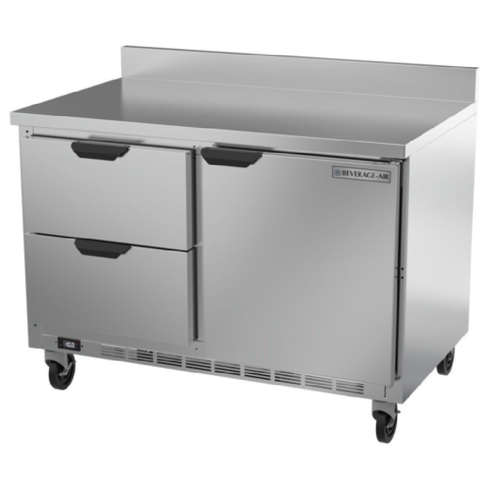 Beverage Air WTFD48AHC-2-FIP Worktop Freezer Two-section 48"W