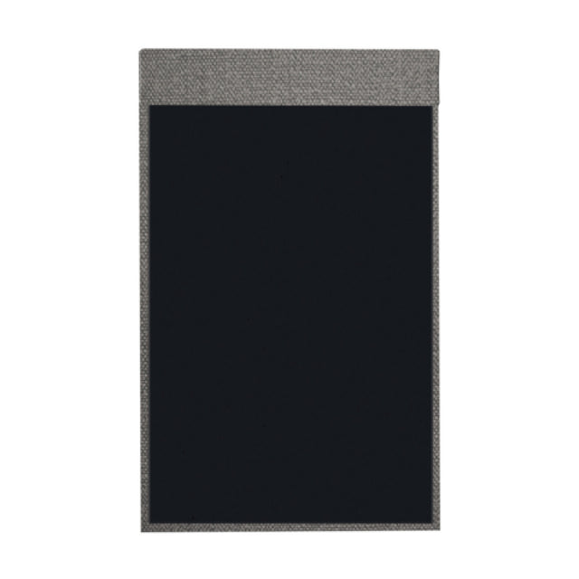 Risch MMB-MILAN 8.5X14 Milan Hardback Simulated Woven Vinyl Magnetic Menu Board (specify Color)
