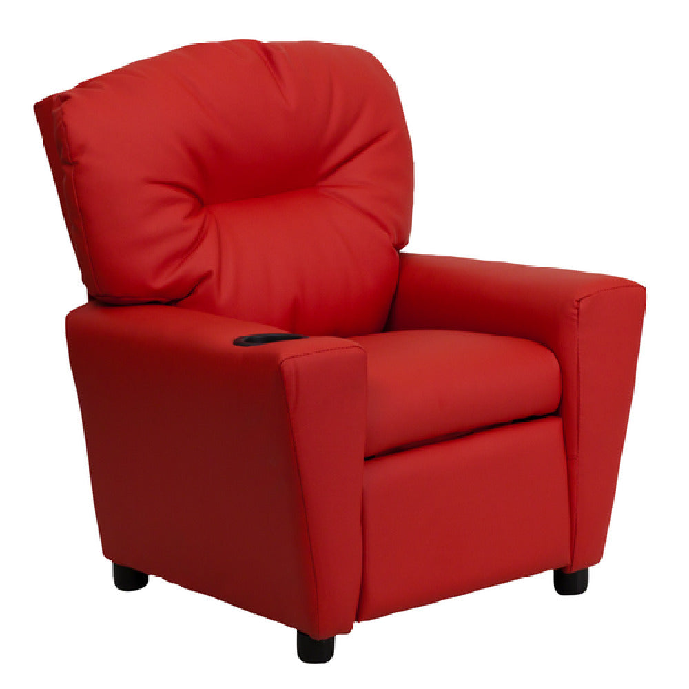 Flash Furniture BT-7950-KID-RED-GG Kids Recliner 24-1/2"W X 25" 39"D X 28"H