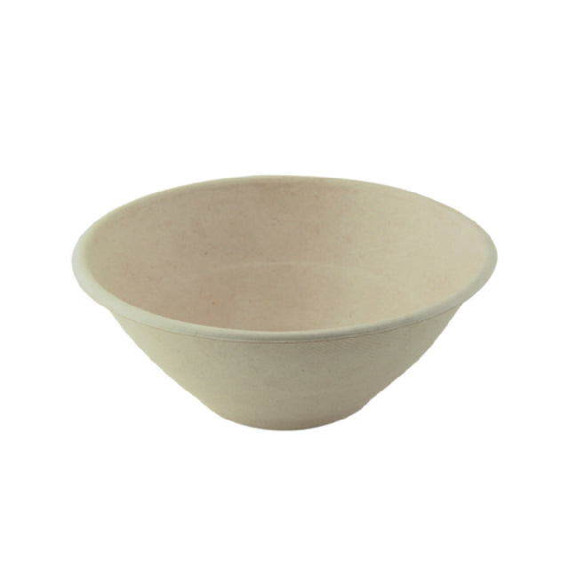 PacknWood 210APUPK40BRF - Sugarcane Bowl (No Added PFAs), 3"H, Brown