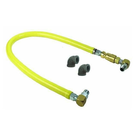 T&S Brass HG-6E-60S Safe-T-Link Gas Connector Hose 1" Connection 60" Hose