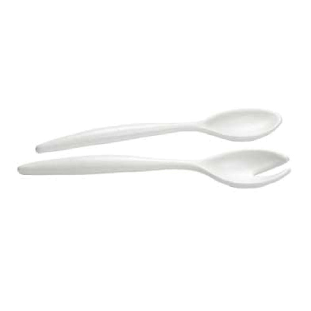 GET Enterprises SS24FR Bugambilia® Miami Salad Fork & Spoon Server Set 1 Oz. 13-1/2"L