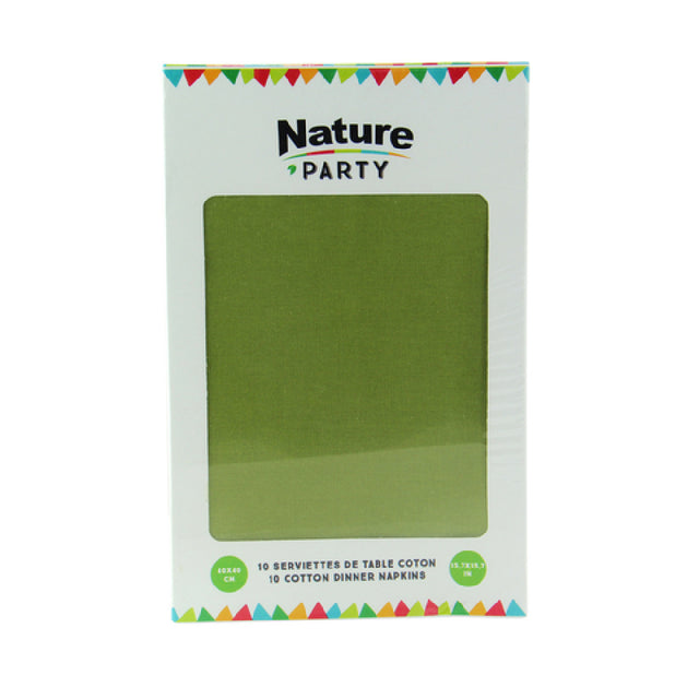PacknWood 8NPSVCR40GN - Luxury Table Napkin, 15.8" X 15.8", Square