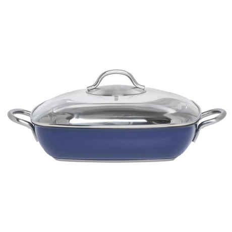 Hubert 53157 - Colorscape Pan, 161 Oz., 11"L X 11"W X 2-3/8"H