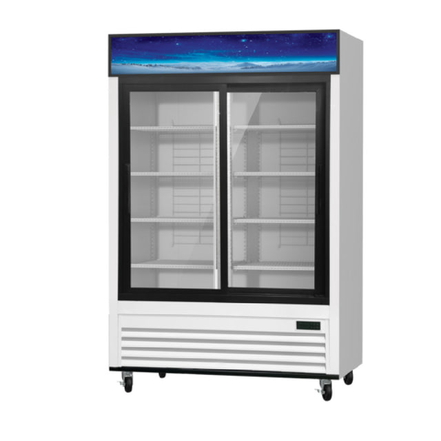 Blue Air BGM47SLW-HC Refrigerated Merchandiser Two-section 41 Cu. Ft. Capacity