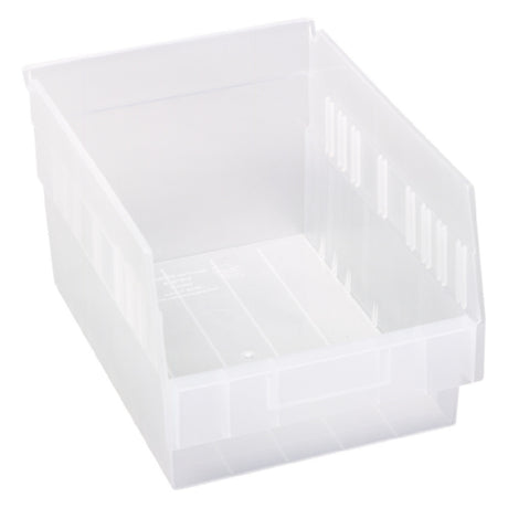 Quantum QSB207CLCS - Economy Shelf Bin, Nesting, 8-3/8"W X 11-5/8"L X 6"H