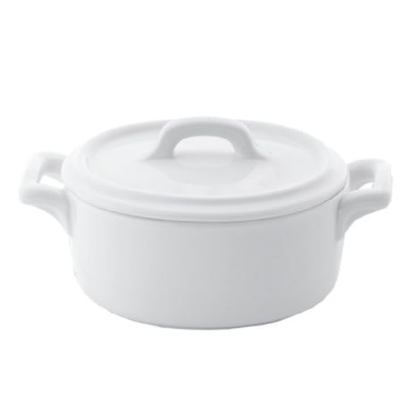 Bon Chef 1600005P Cocottes Cover For 5-1/4" Oval Baker Base Porcelain