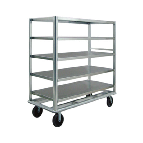 New Age Industrial 97942 Queen Mary Banquet Cart With Push Handle 65-1/2"W X 29"D X 66-3/4"H