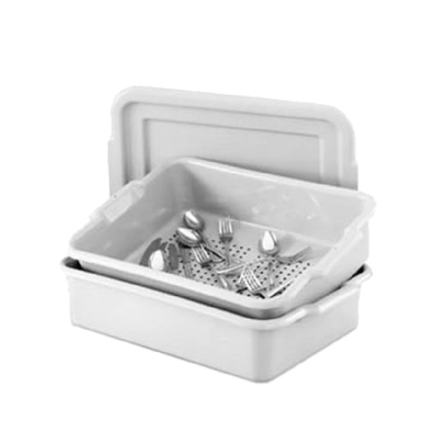 Vollrath 52617 Perforated Drain Box GRAY Plastic