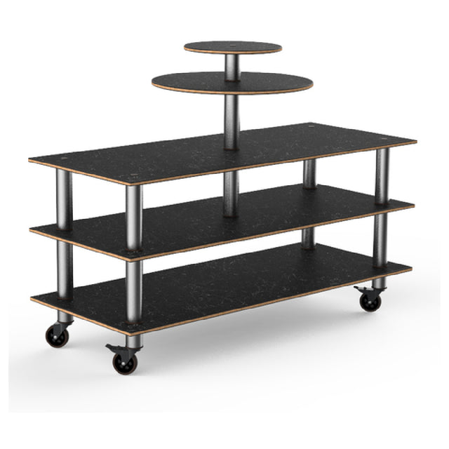 Steelite MGCMLB12MSXW Mogogo Buffet Solutions Modular Multi-Purpose Display 3-tier