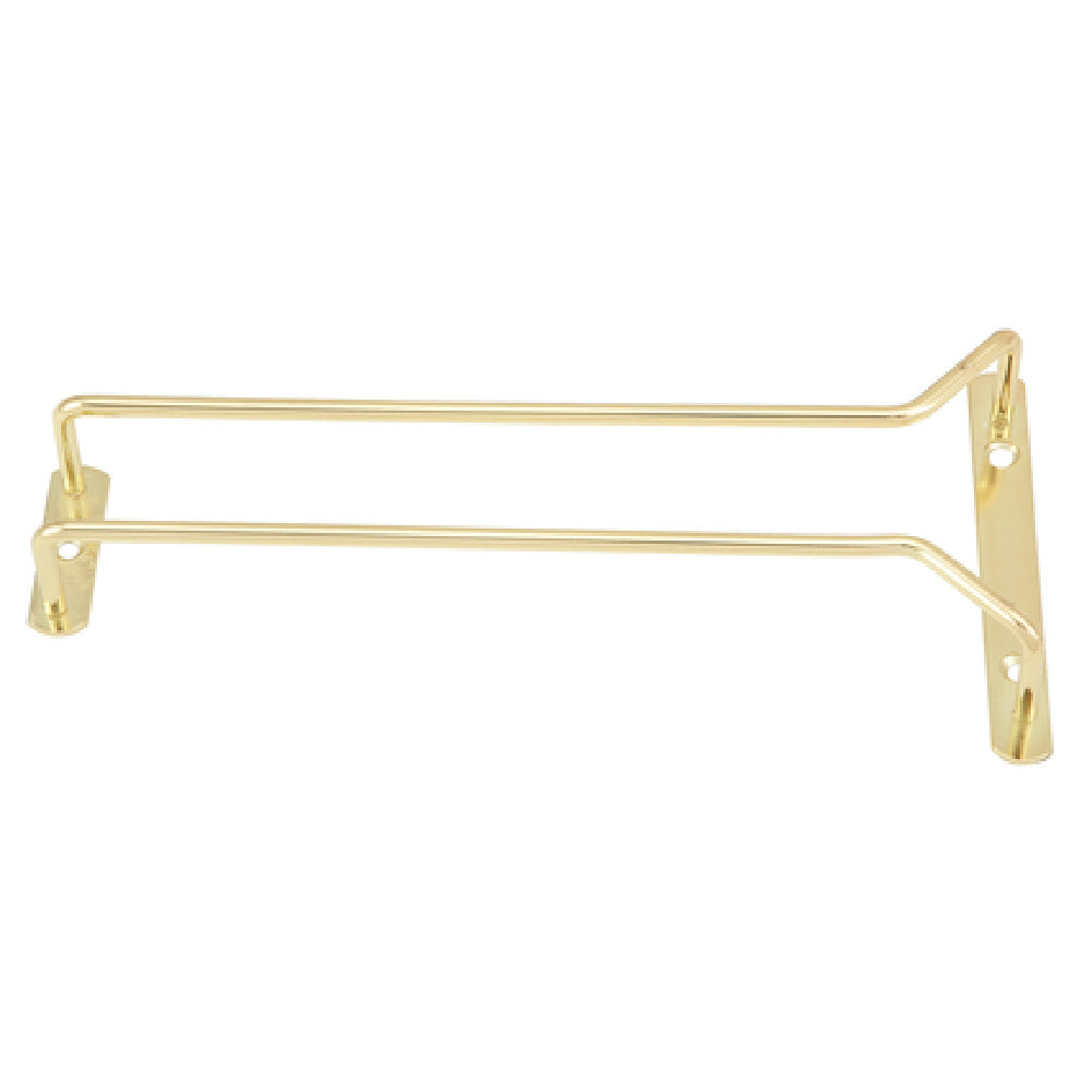 Winco GH-10 Wire Glass Hanger 10" Brass Plated