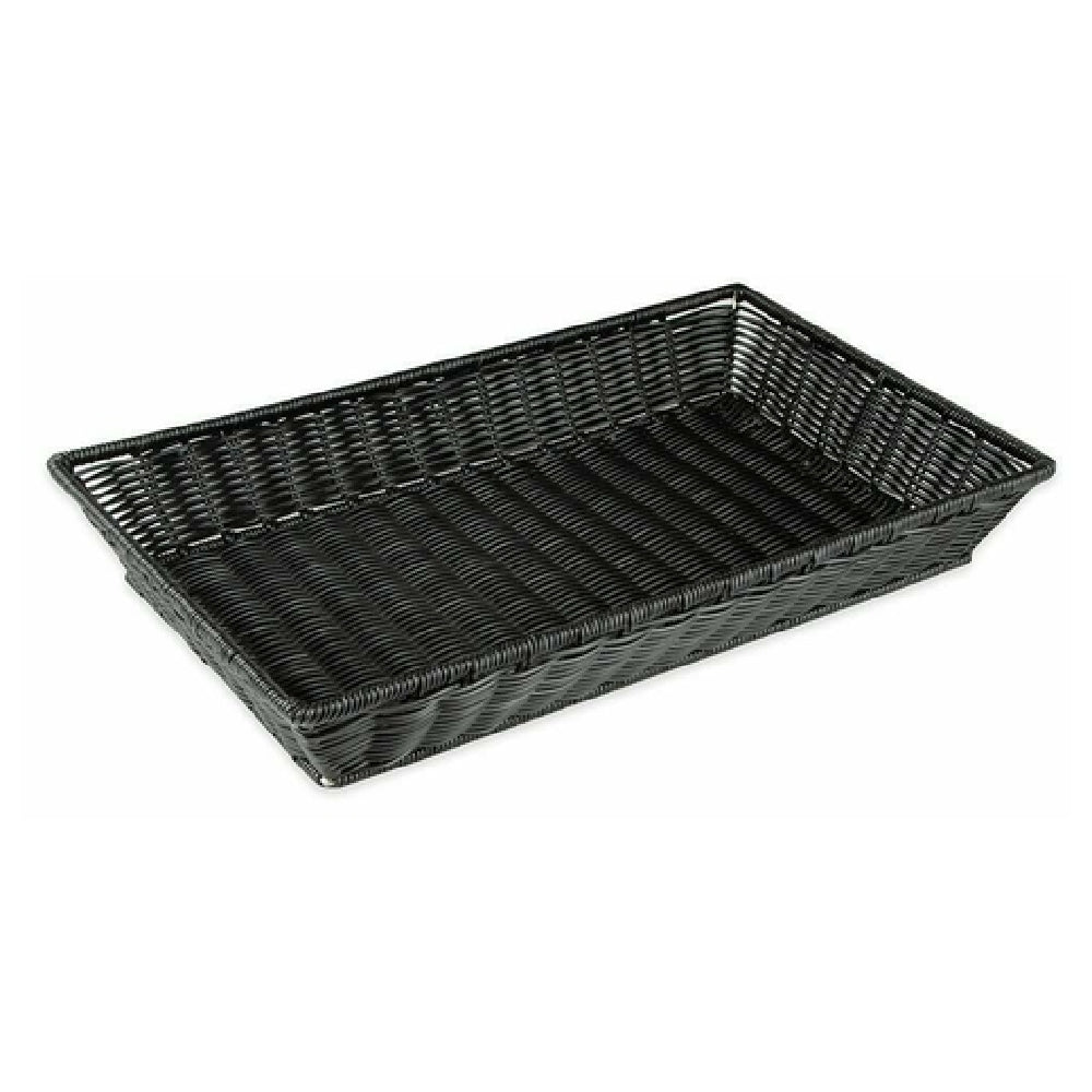 GET Enterprises WB-1552-BK Clipper Mill Designer Polyweave Baskets™ 21" X 12-3/4" X 2-3/4"H