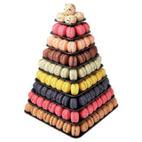 Matfer 681592 Pyramid Macaroon Display 11-7/8"W X 17-1/3"H (210) Macaroon Capacity