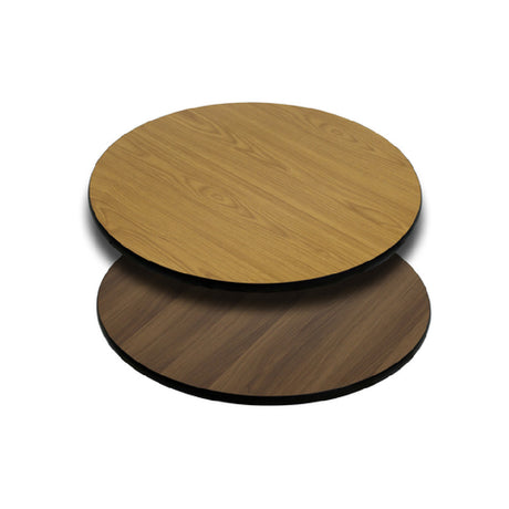 Flash Furniture XU-RD-24-WNT-GG Table Top Round 24" Dia.