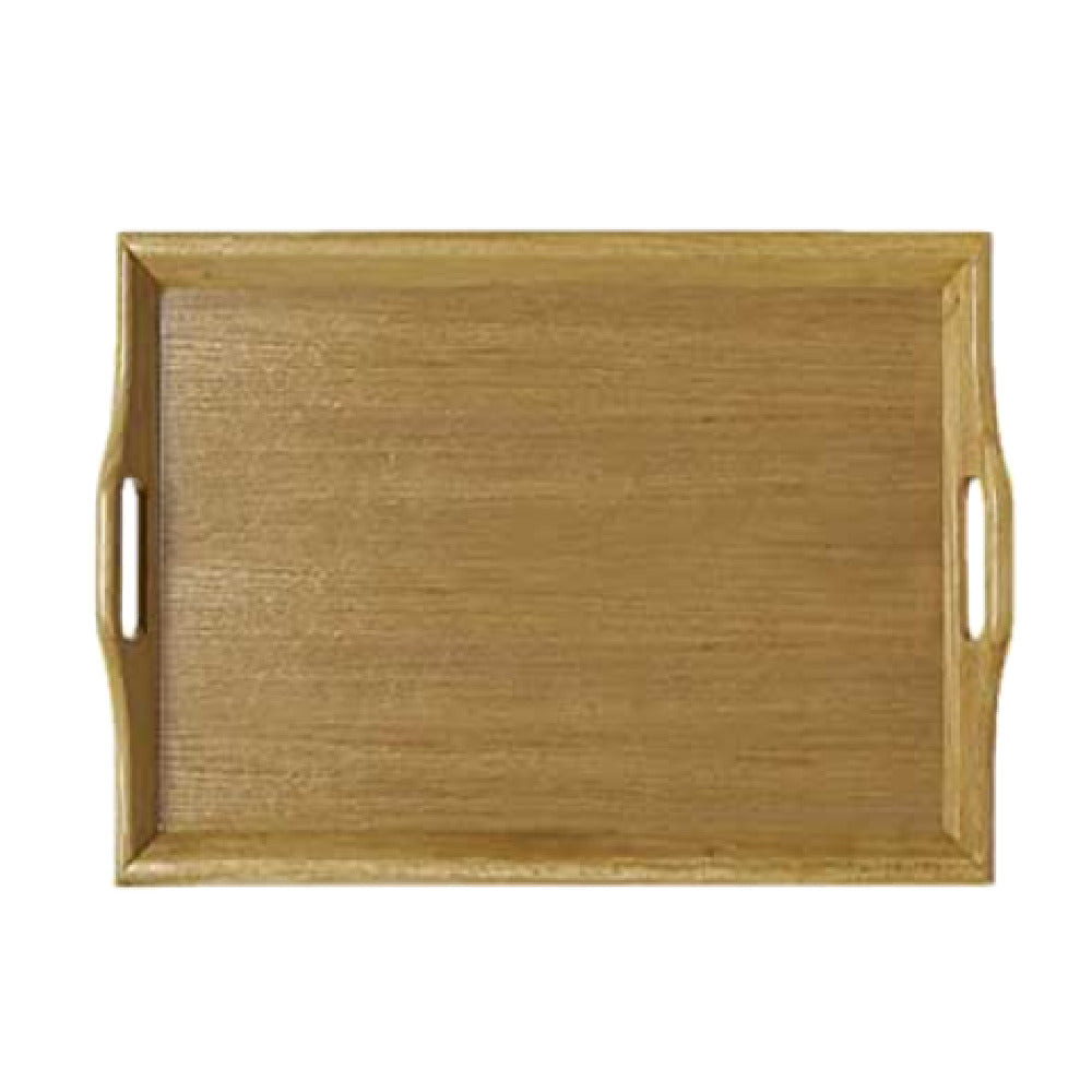 GET Enterprises RST-1814-N Room Service Tray 19" X 14-1/4" Hardwood