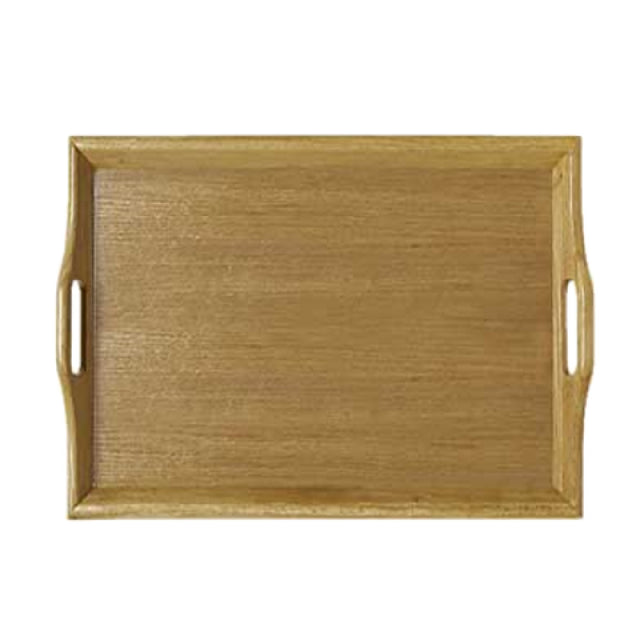 GET Enterprises RST-1814-N Room Service Tray 19" X 14-1/4" Hardwood