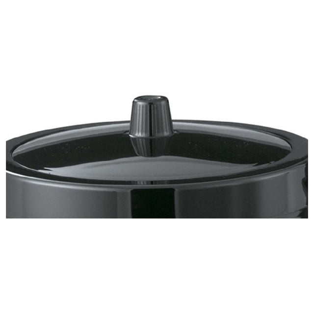 Service Ideas IBL3BL Lid For Ice Bucket (IB3) Black (Priced Per Each Packed 6 Each Per Case)