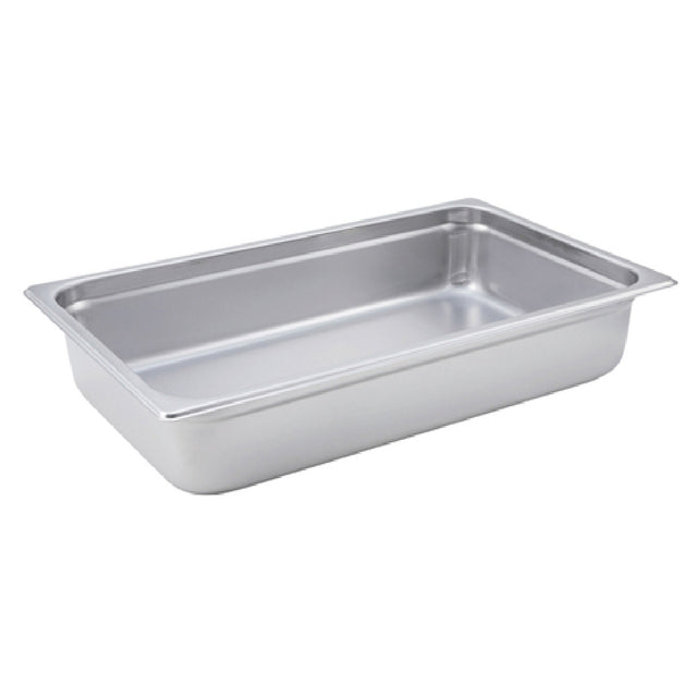 Winco SPJM-104 Steam Table Pan Full Size 20-3/4" X 12-3/4" X 4" Deep