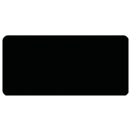 Hubert 82368 - Chalkboard Label, 4" X 2", Rectangular