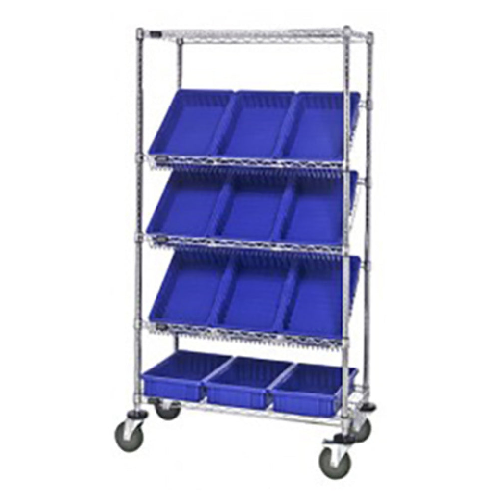 Quantum MWRS-5-92035_GRAY - Bin Systems Unit, Mobile, 36"W X 18"D X 69"H