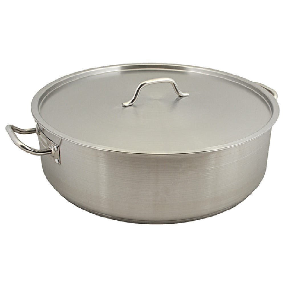 Franklin Machine Products 133-1821 Brazier Pan 30 Qt Capacity Without Cover