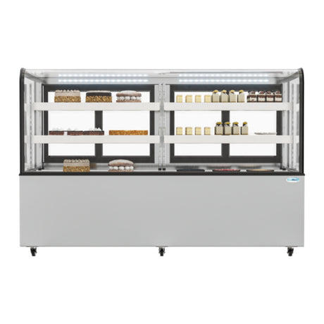 Koolmore BDC-20C Dry Bakery Display Case Non-refrigerated 71"W