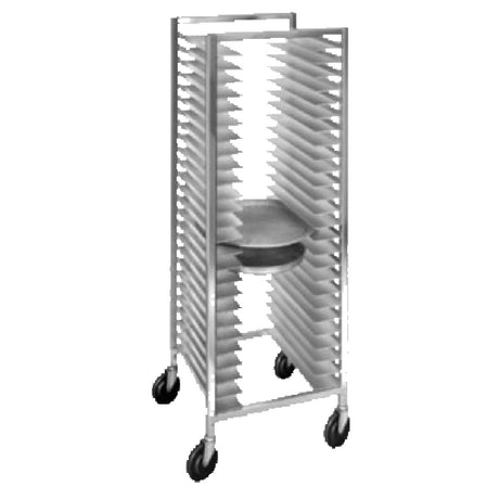 Channel PR-24 Pizza Equipment Pizza Pan / Dough Box Rack Pizza Pan 1/2 Size Rack Aluminum Top