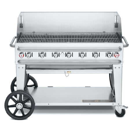 Crown Verity CV-RCB-48WGP-SI-BULK Pro Series Grill LP Gas 56"L X 28"D