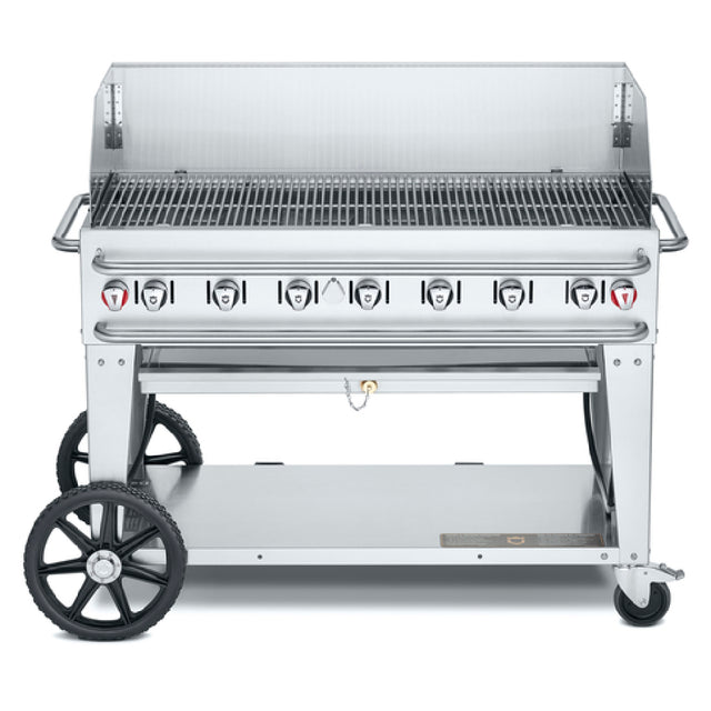 Crown Verity CV-RCB-48WGP-SI-BULK Pro Series Grill LP Gas 56"L X 28"D