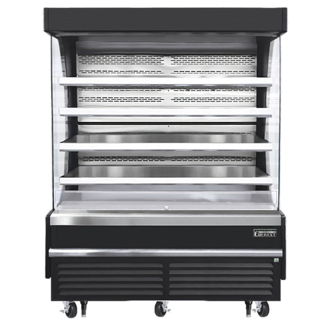 Everest Refrigeration EOMV-72-B-35-T Vertical Open Display Merchandiser 73-1/4"W X 34-1/4"D X 78"H