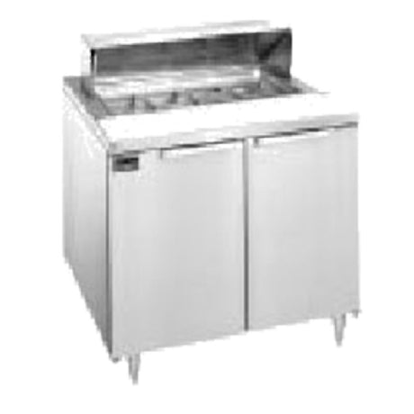 Randell 9801-290 Refrigerated Counter/Salad Top Two-section 36"W