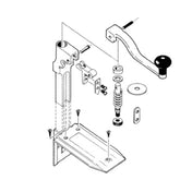 Alegacy Foodservice Products AL010KHP Knife Holder Pin For AL010 Series Can Opener