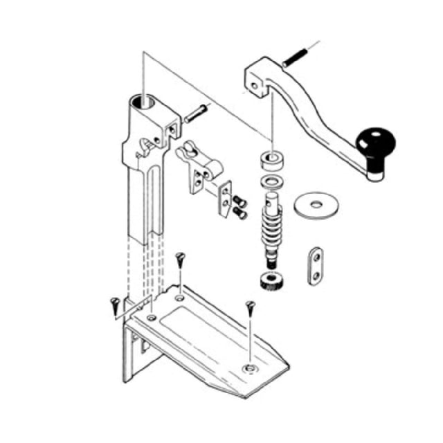 Alegacy Foodservice Products AL020K Knife For AL020 Series Can Opener