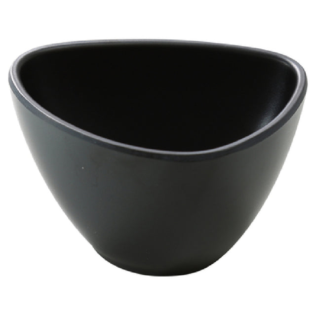 Yanco MO-304 BK Moderne Bowl 8 Oz. 4"L X 3"W X 2-1/4"H