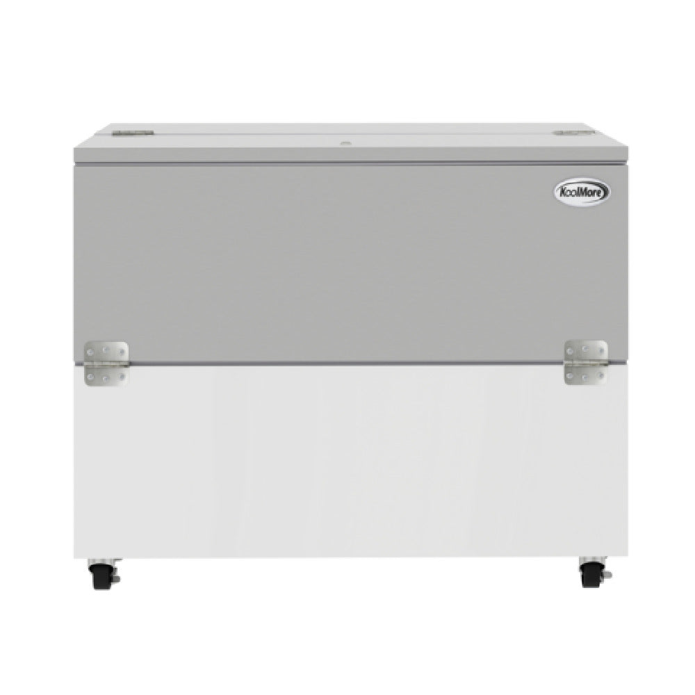 Koolmore KM-MC49-HDC Milk Cooler 12-crate Capacity (13" Dia. X 11"H) 49"W