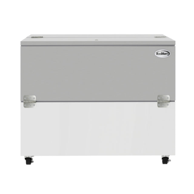 Koolmore KM-MC49-HDC Milk Cooler 12-crate Capacity (13" Dia. X 11"H) 49"W