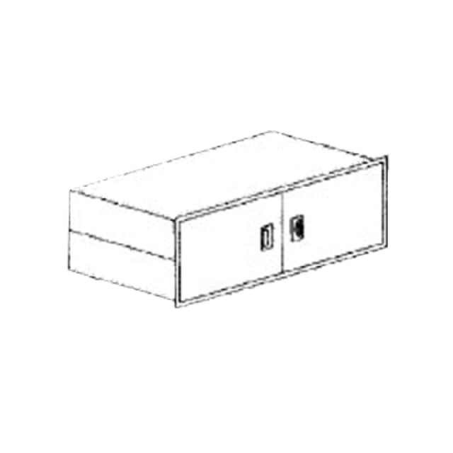 Piper Products RHD-74 - Hinged Doors For Understorage, For 74" Unit, (5) Openings