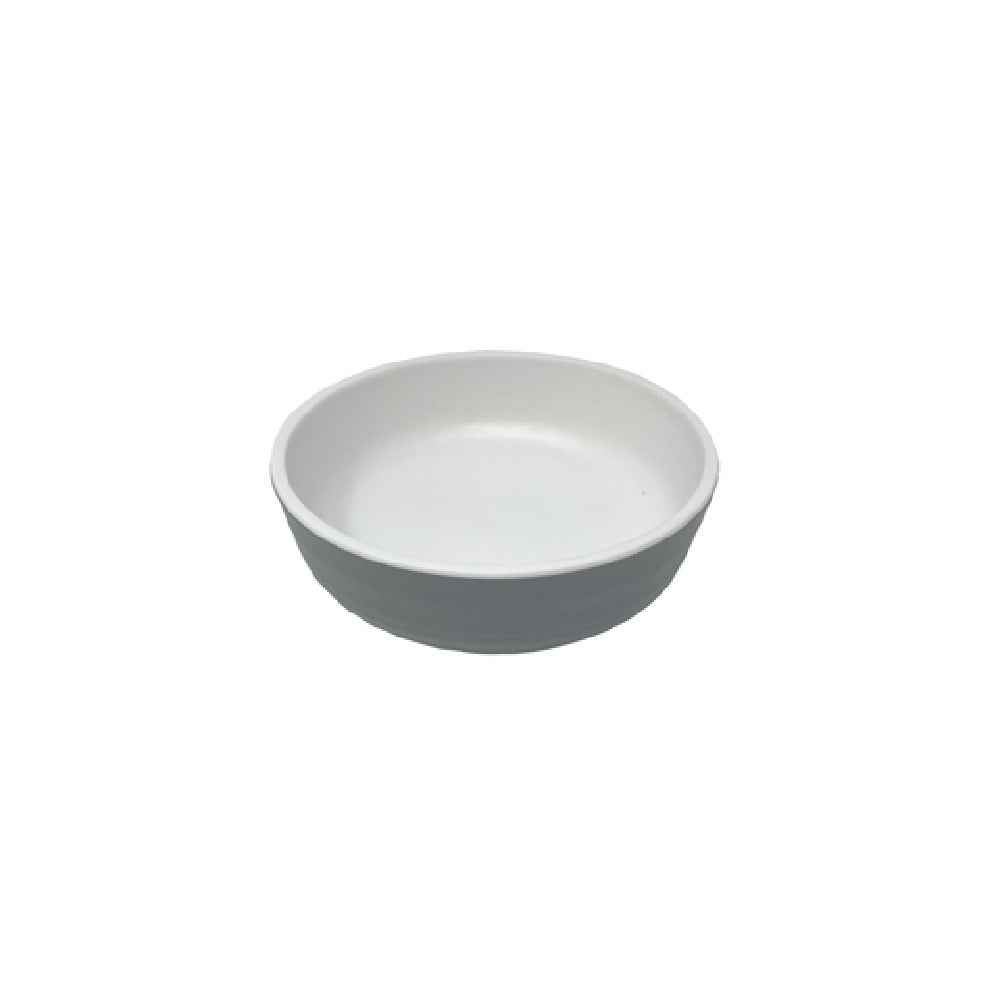 GET Enterprises RR-5-WM/GRM Roca Sauce Dish 4 Oz. (5oz. Rim Full) Melamine