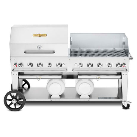 Crown Verity CV-CCB-72RWP Club Series Grill LP Gas 81"L X 28"D