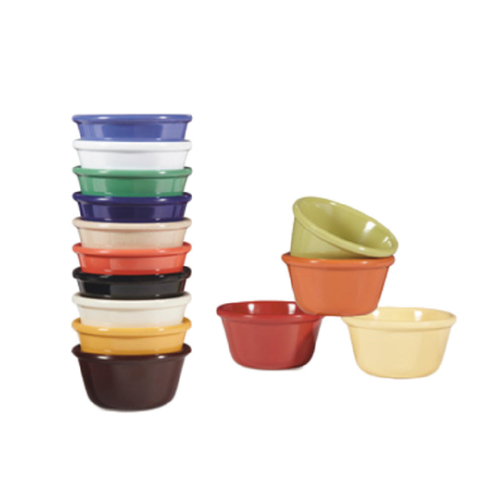 GET Enterprises RM-388-BR Ramekin 3 Oz. 3-1/4" Dia. X 1-3/4" Deep